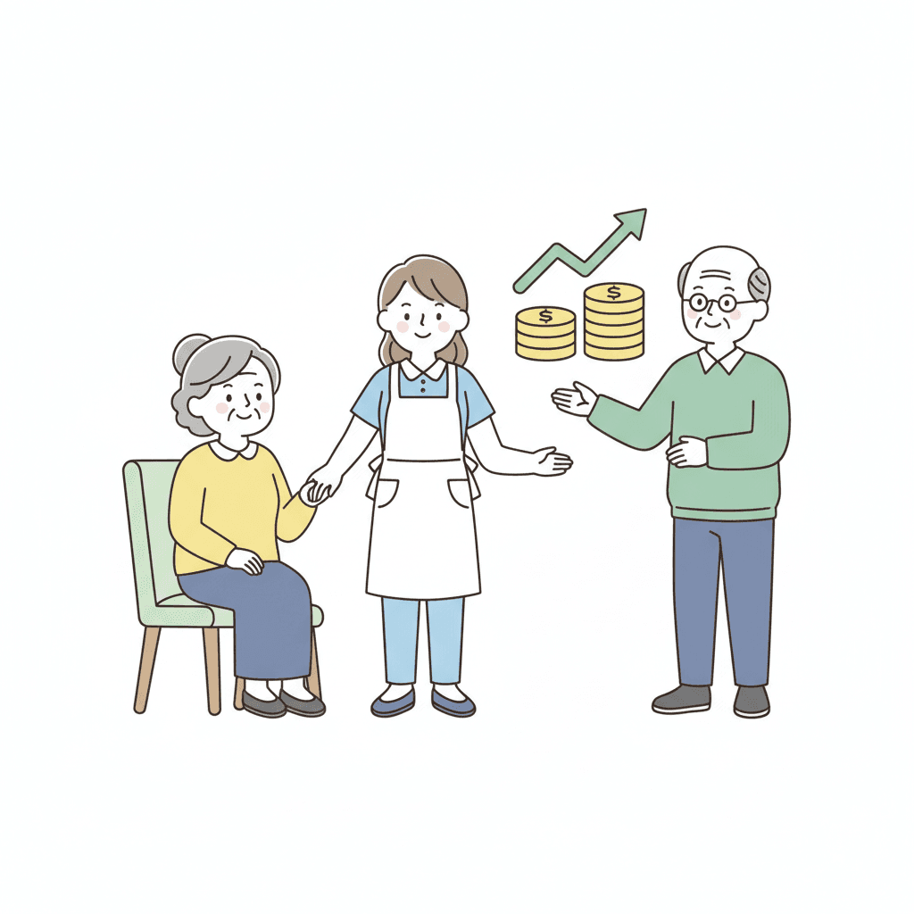 特養の給料はいくら?平均年収と収入アップの方法を解説