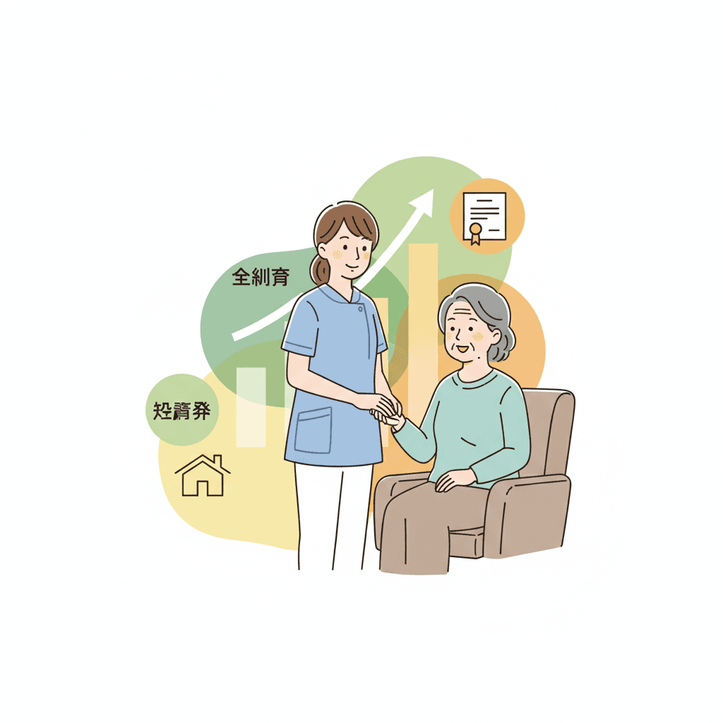 介護福祉士の給料・年収|資格手当・施設別相場・他資格との比較【2026年版】