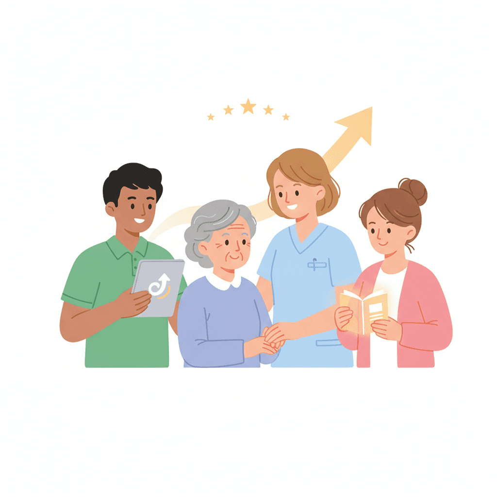 未経験・無資格から始める介護転職サービスおすすめランキング5選