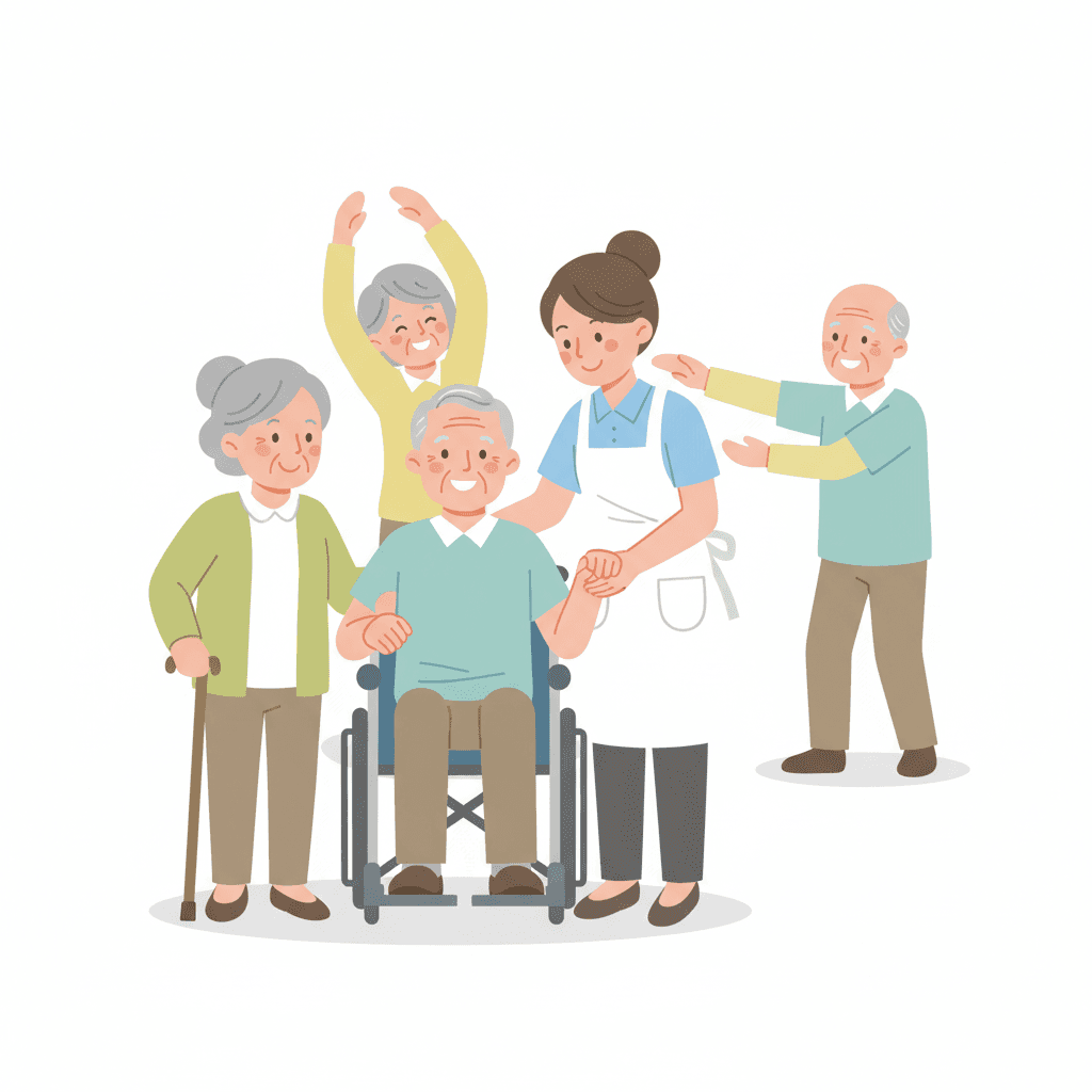 デイサービスはきつい?大変なことと対処法を現場目線で解説