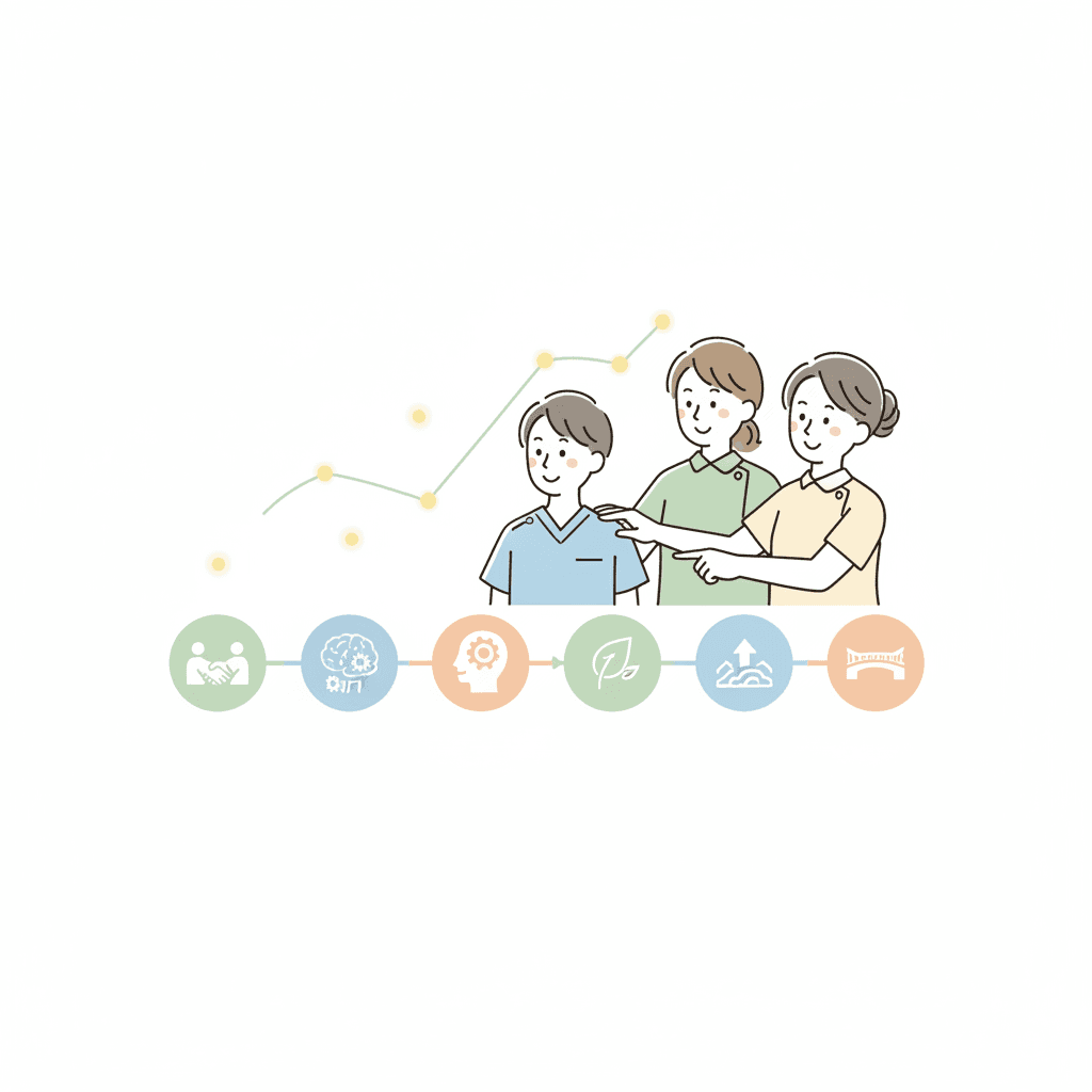 介護職新人1年目の働き方完全ガイド|OJT・覚えること・乗り越え方【2026年版】