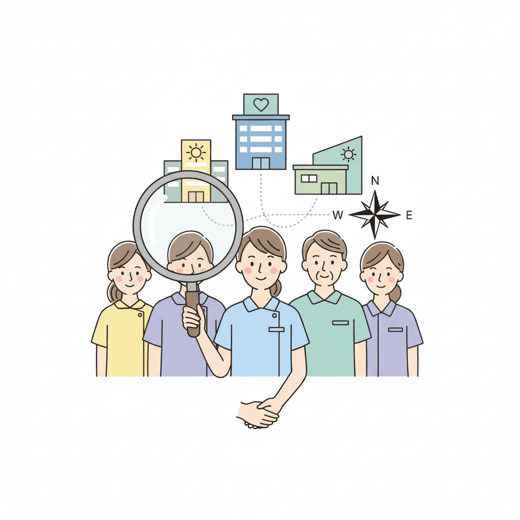 介護職の勤務先の選び方|求人票・見学・公的データで見極める施設選びの実践テクニック