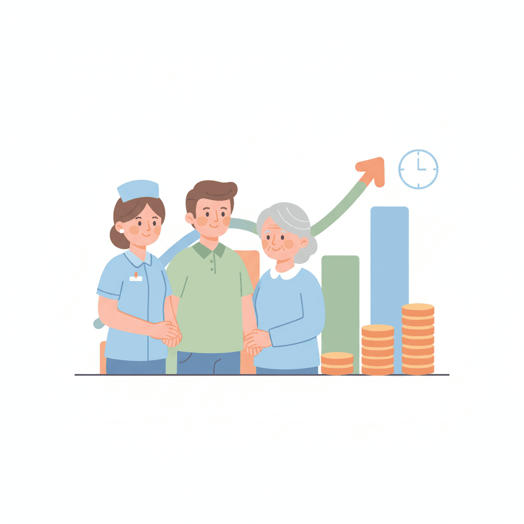 大阪で働く介護職の給料・年収|大阪市16%vs南大阪6%の地域区分で月2万円差