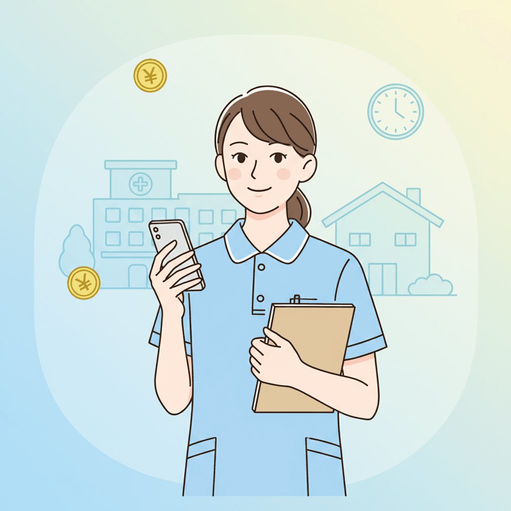 介護福祉士の副業・ダブルワーク|稼げる3パターンと法律・税金の整理