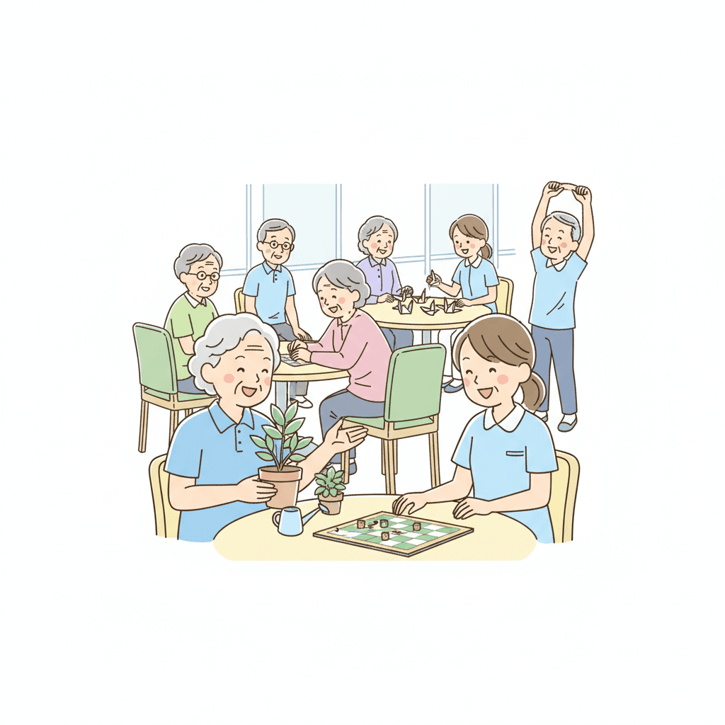 デイサービス(通所介護)とは|サービス内容・利用料金・1日の流れ