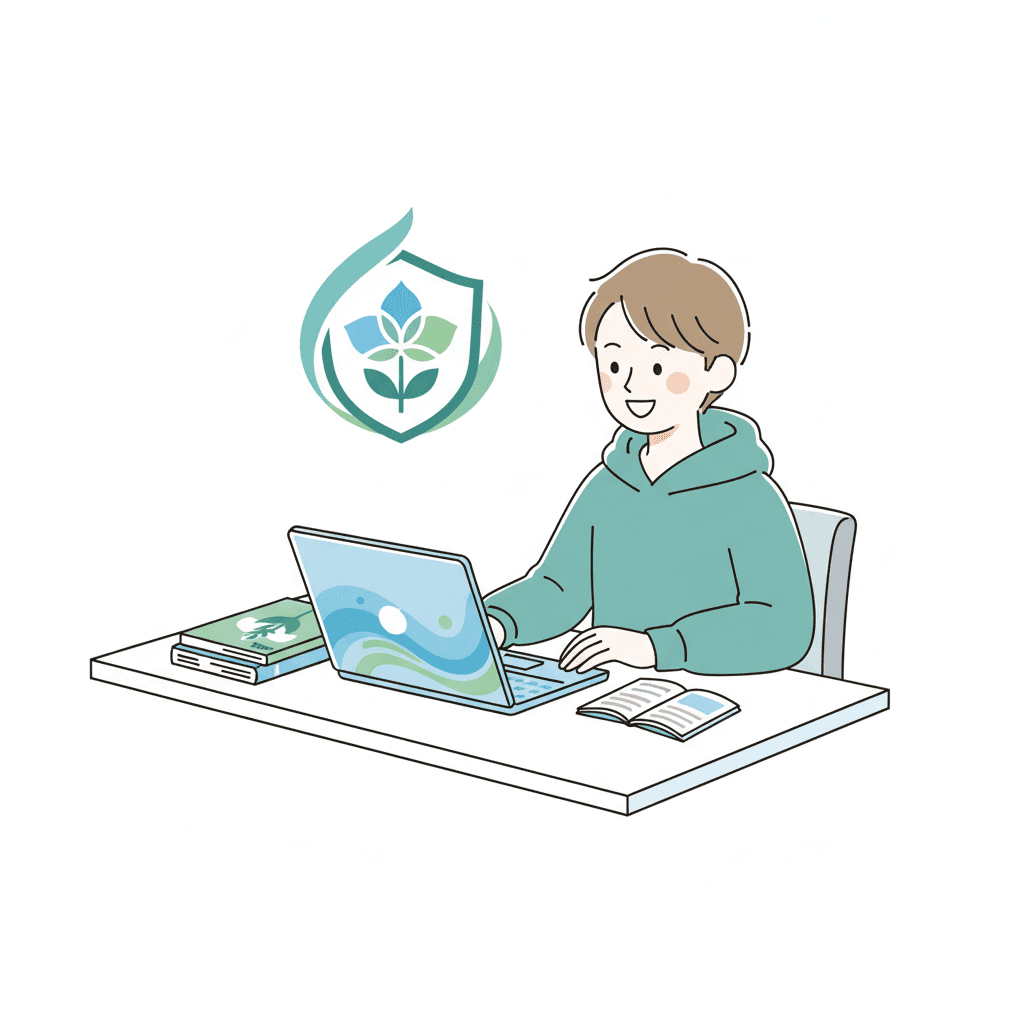 初任者研修を無料・安く取得する方法のイラスト