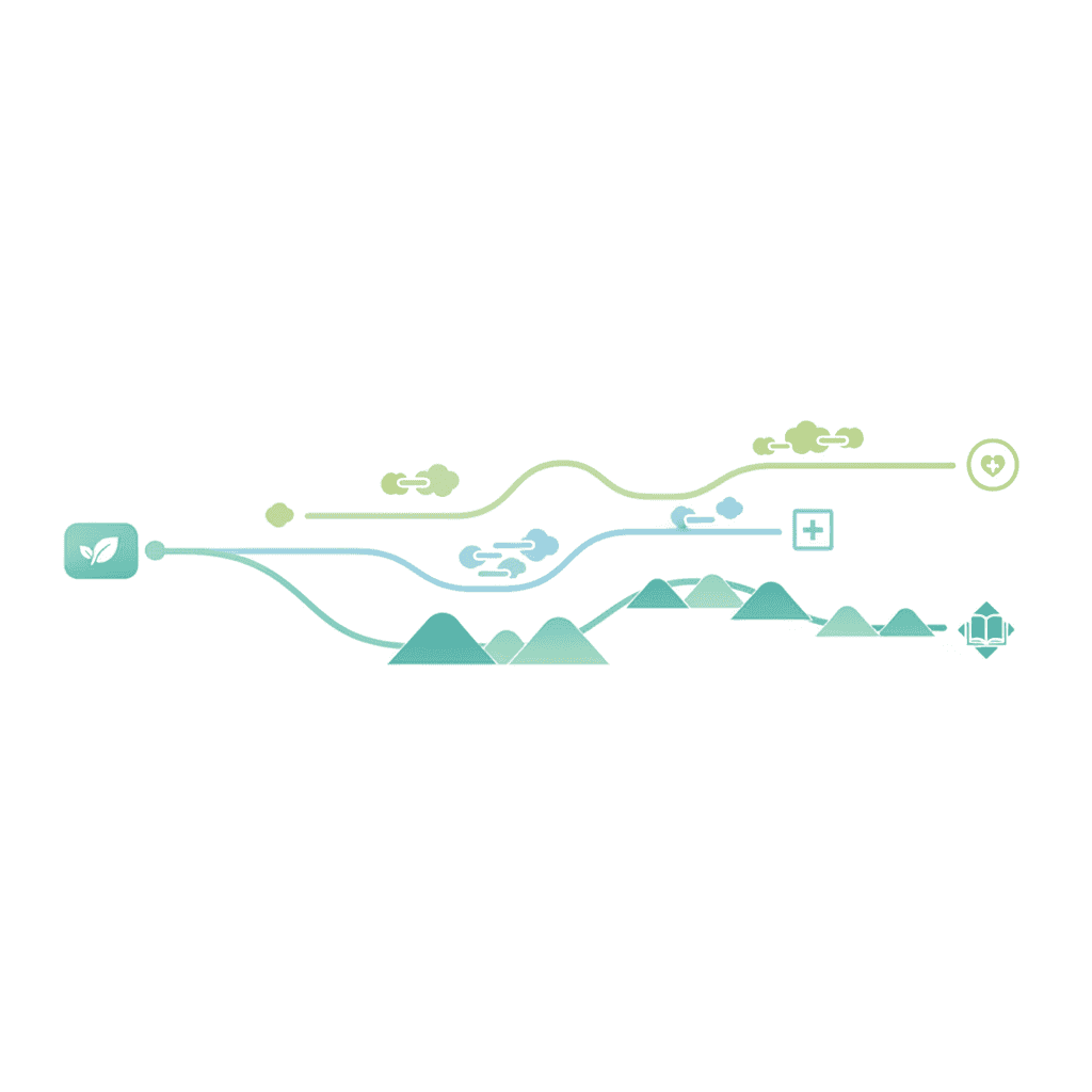 初任者研修の取得期間の目安を表すイラスト