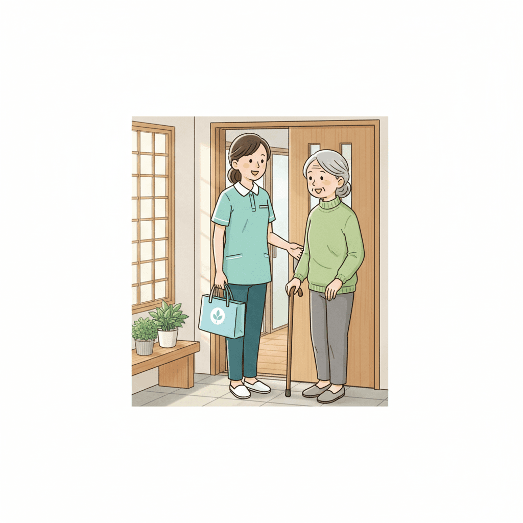 訪問介護のイメージイラスト