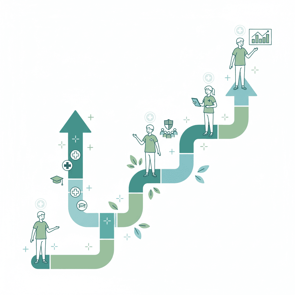 介護職のボーナスを増やす方法のイラスト