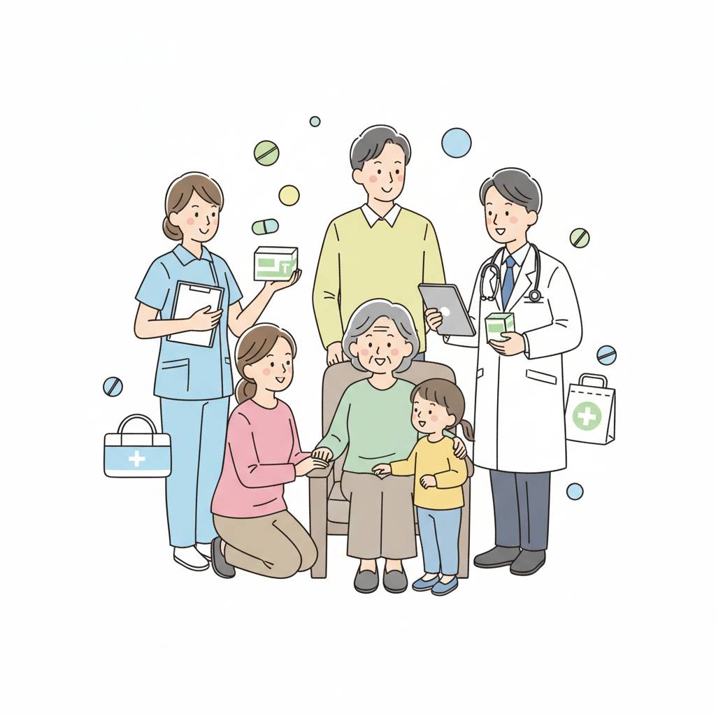 在宅医療と訪問診療の違いと使い分け｜往診・訪問看護・訪問薬剤を組み合わせる家族視点ガイド
