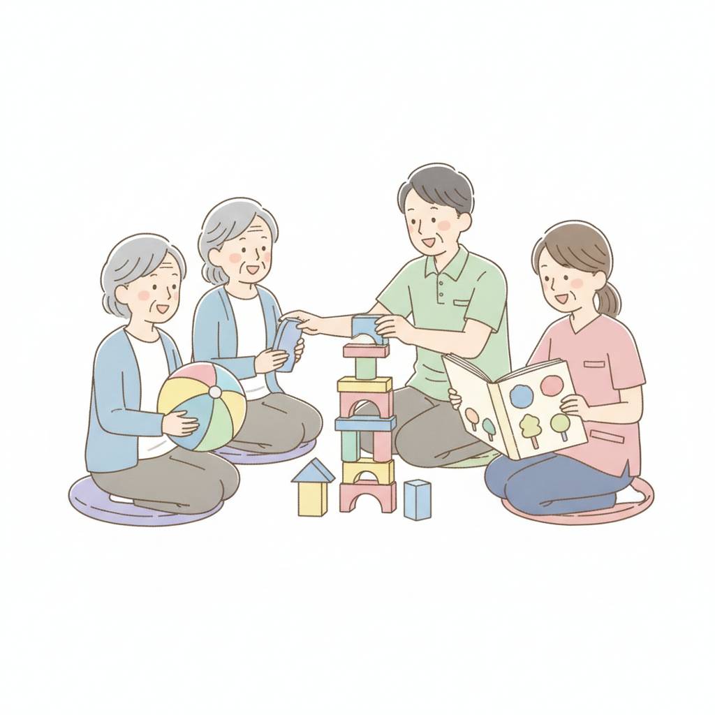 認知症の人が楽しめるレクリエーションの工夫｜介護職向け 配慮・進め方・声かけ・拒否対応