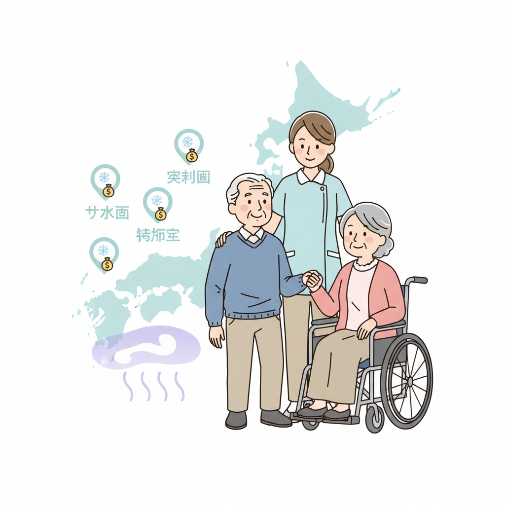 北海道の介護職の給料・年収｜札幌/旭川/函館エリア別と寒冷地手当のリアル