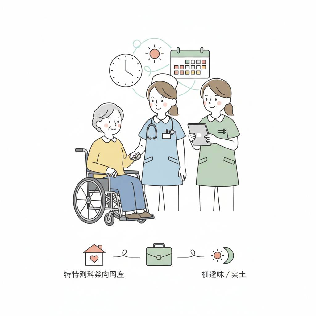 特養の残業・休日の実態【2026年最新】平均残業時間と休日数を解説