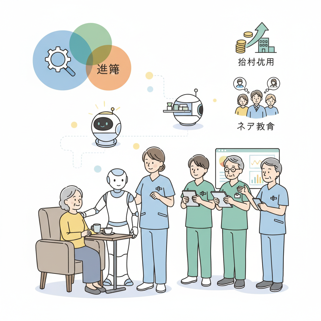介護ロボット導入の現場対応｜HAL・見守りセンサー・移乗支援ロボの選び方と職員教育