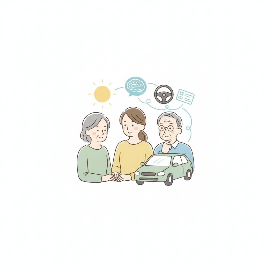 認知症と運転免許｜認知機能検査・診断・免許返納の流れと家族の関わり方