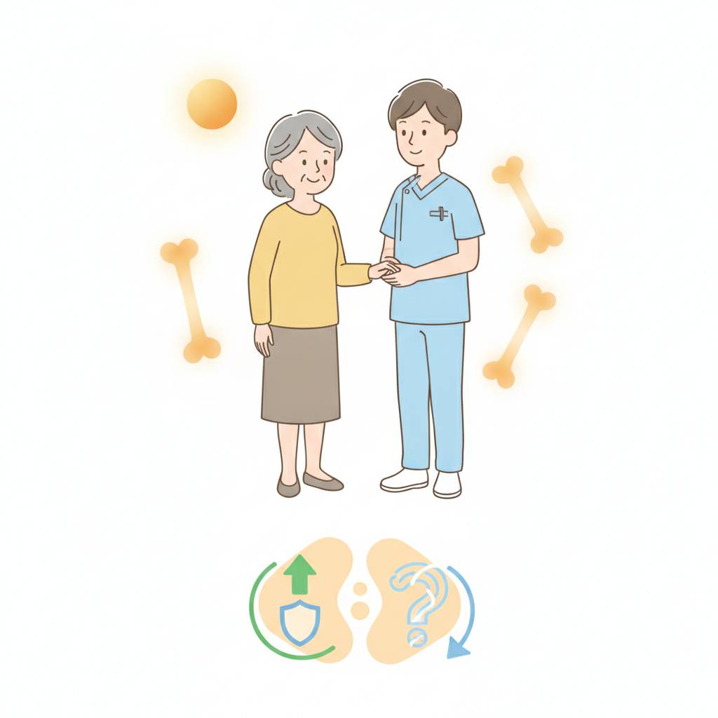 ビタミンDは高齢者の転倒・骨折を防ぐか｜サプリ補充をめぐる研究の『割れ』を介護現場目線で読み解く