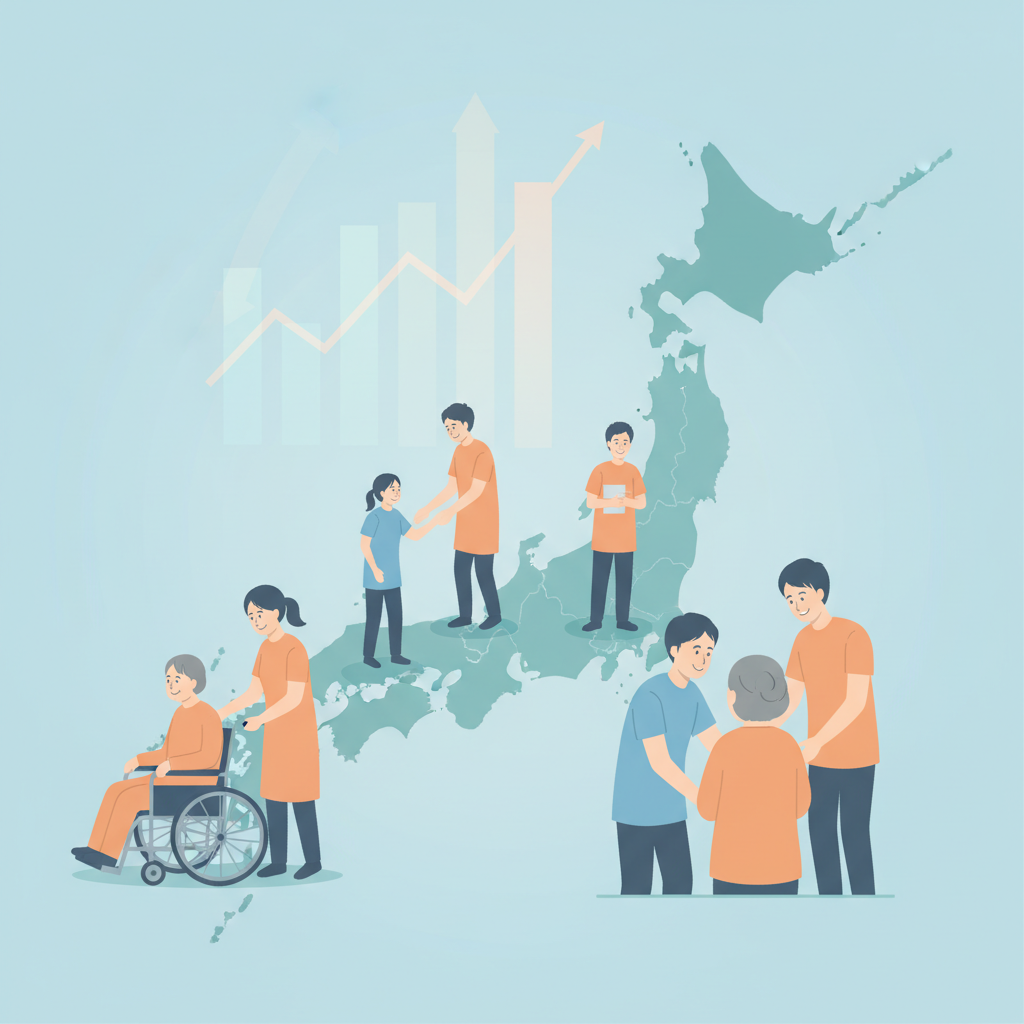 介護人材、2026年度に25万人・2040年度に57万人不足｜厚労省推計が示す地域差と打ち手をデータで読む