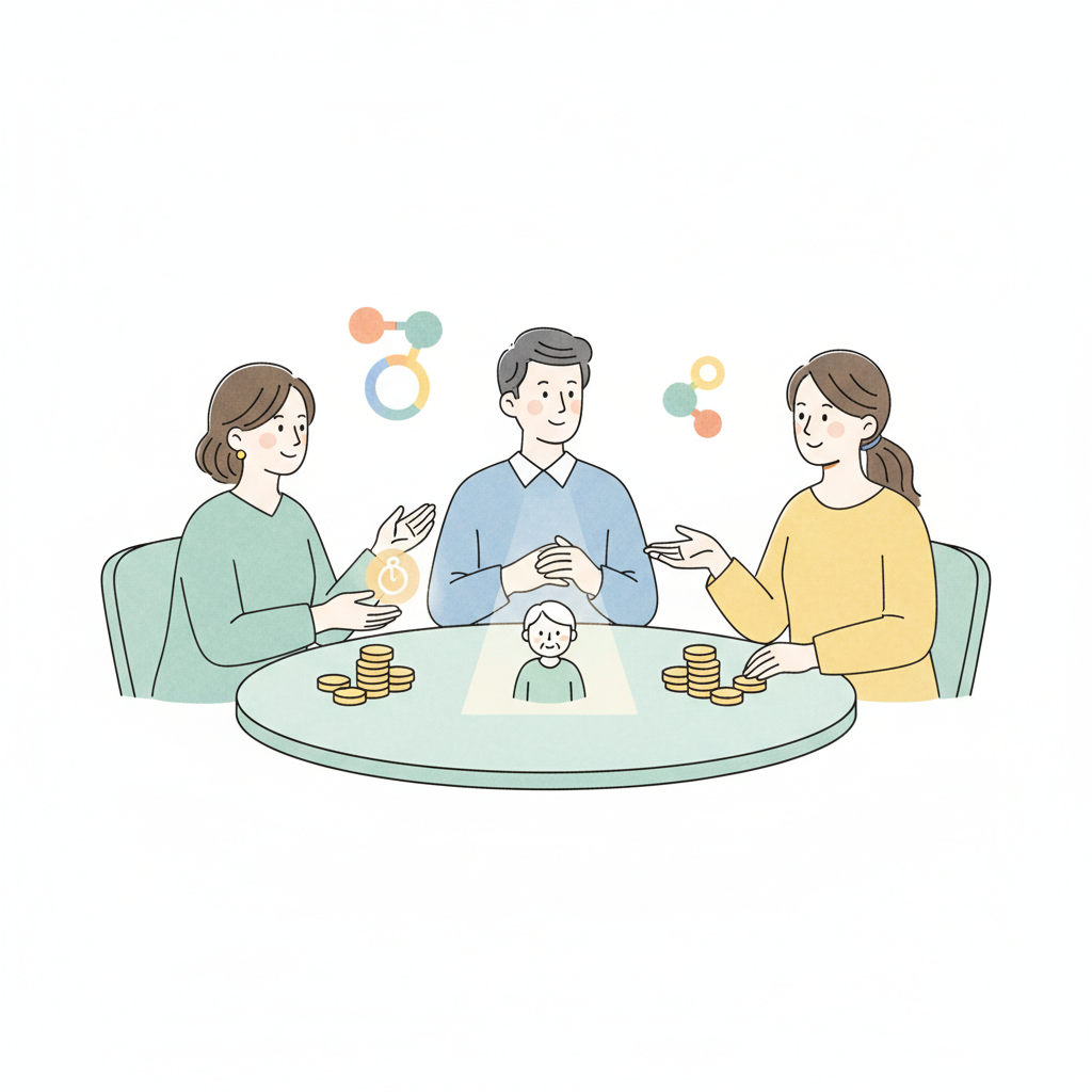 兄弟姉妹で親の介護を分担する｜役割・費用・時間の不公平感を減らす家族会議の進め方