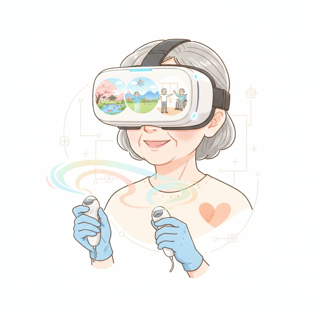 VRは認知症や高齢者に効くか｜回想・リハビリ・体験VRの研究エビデンスと限界を介護現場目線で読み解く