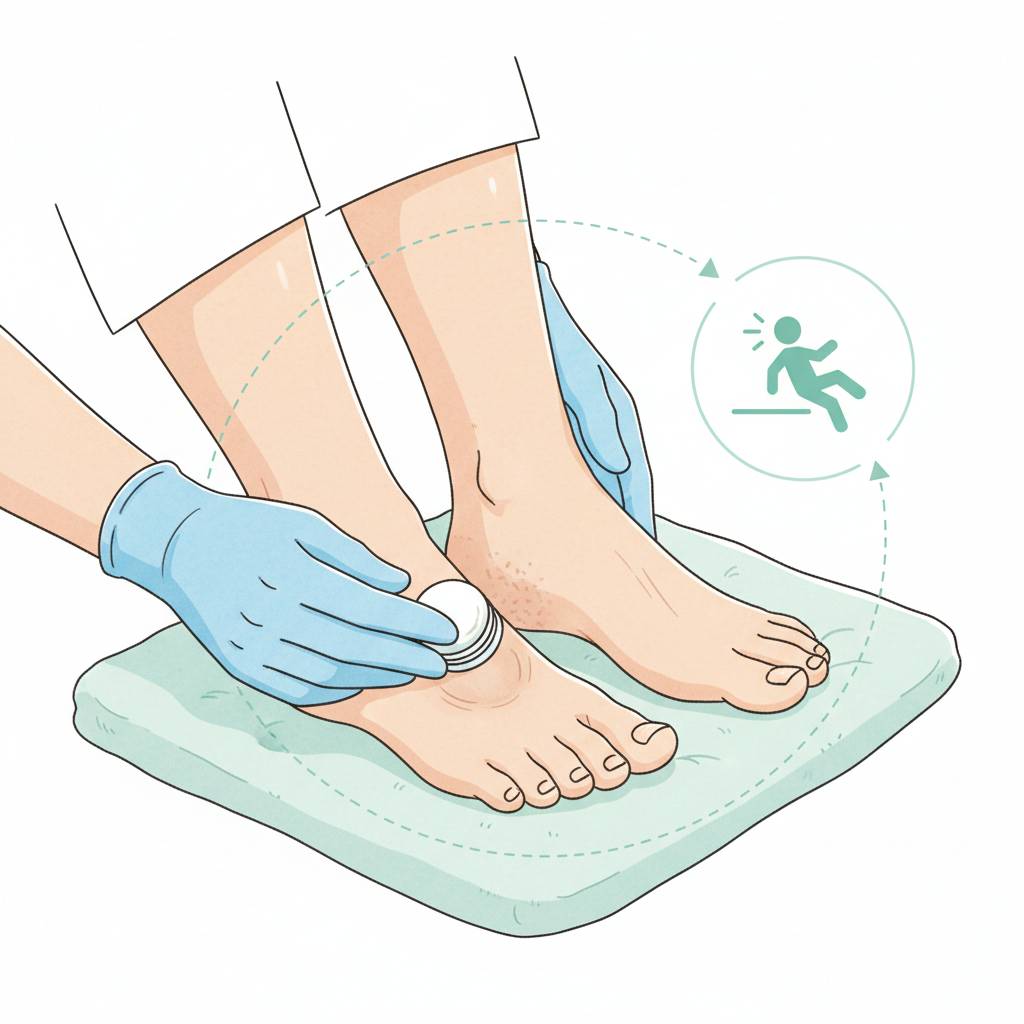 高齢者の足のケア（フットケア）｜巻き爪・白癬・たこ・むくみと転倒予防の関係