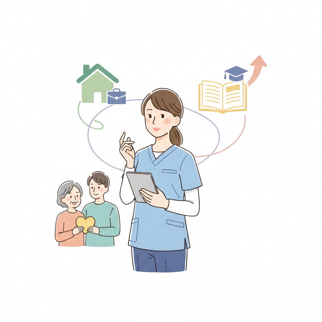働きながら実務者研修を取る方法｜通信講座と両立のコツを解説