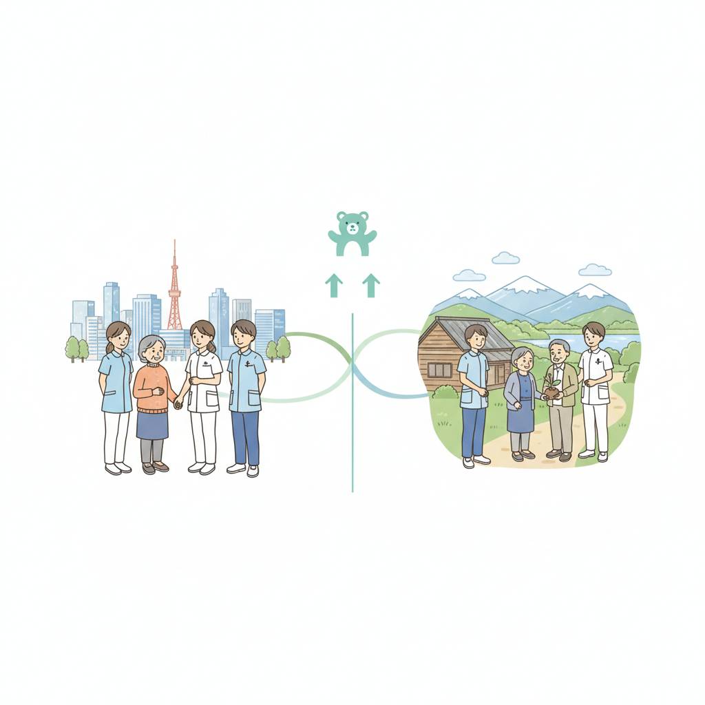 北海道の介護求人｜札幌市vs地方都市を徹底比較【給与・求人数・働きやすさ】