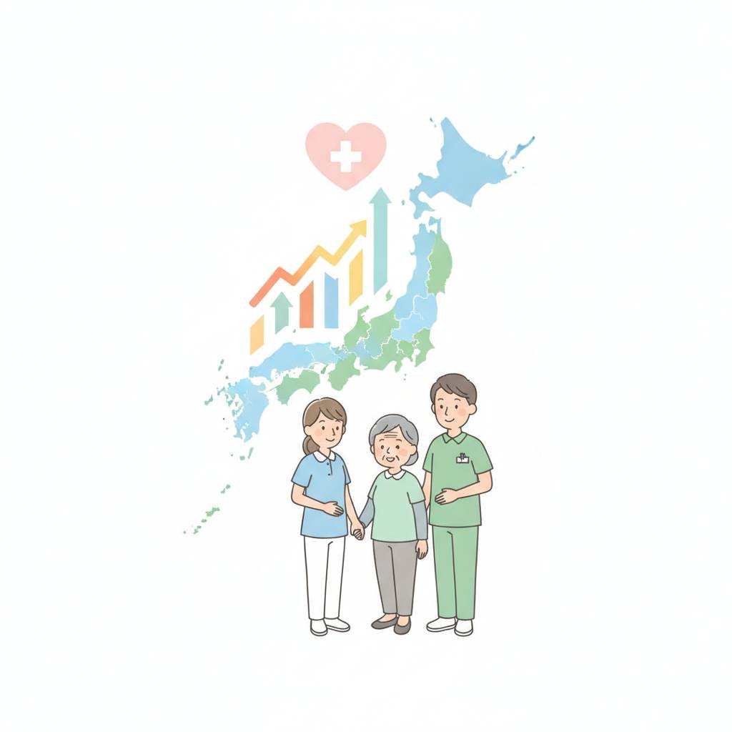 介護職の給料 都道府県ランキング｜47都道府県の月収・年収一覧と格差の構造【2024年調査】
