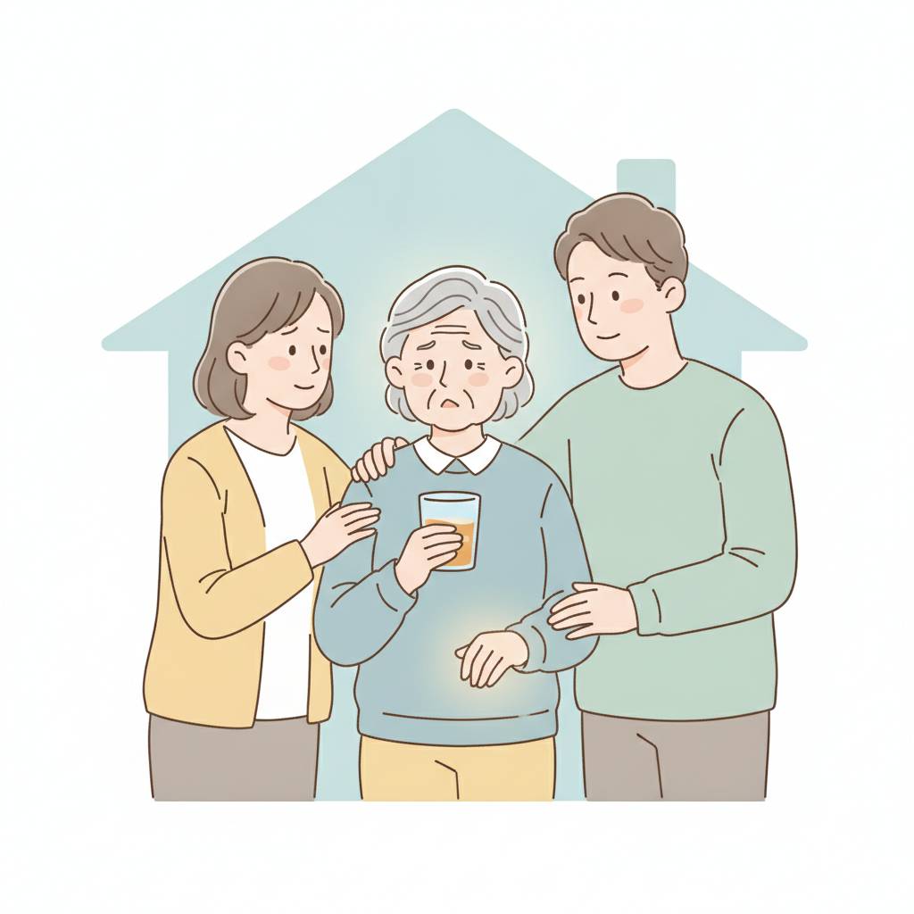 高齢の親のお酒が心配なとき｜家族が気づき、責めずに支えるために