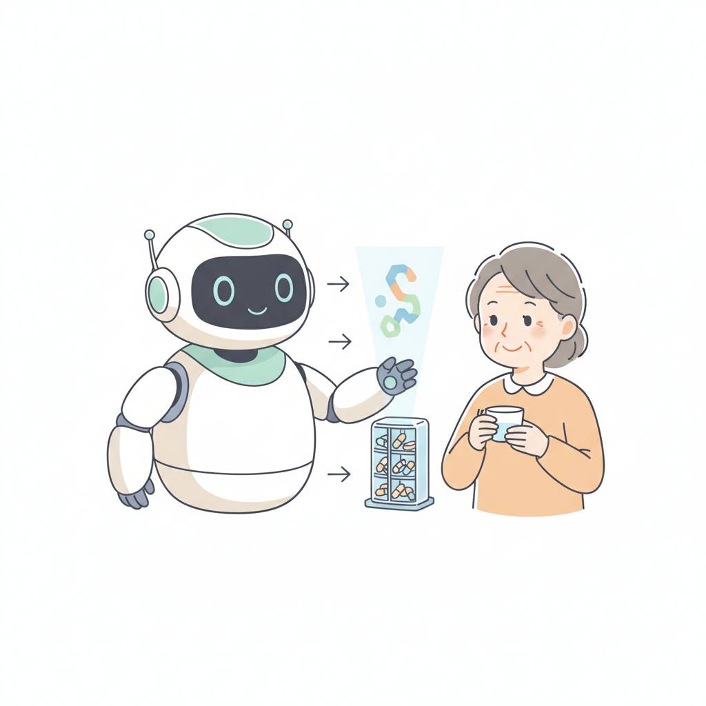 服薬支援ロボット・自動服薬支援機は飲み忘れ・飲み間違いを防ぐか｜服薬管理機器の研究エビデンスと限界