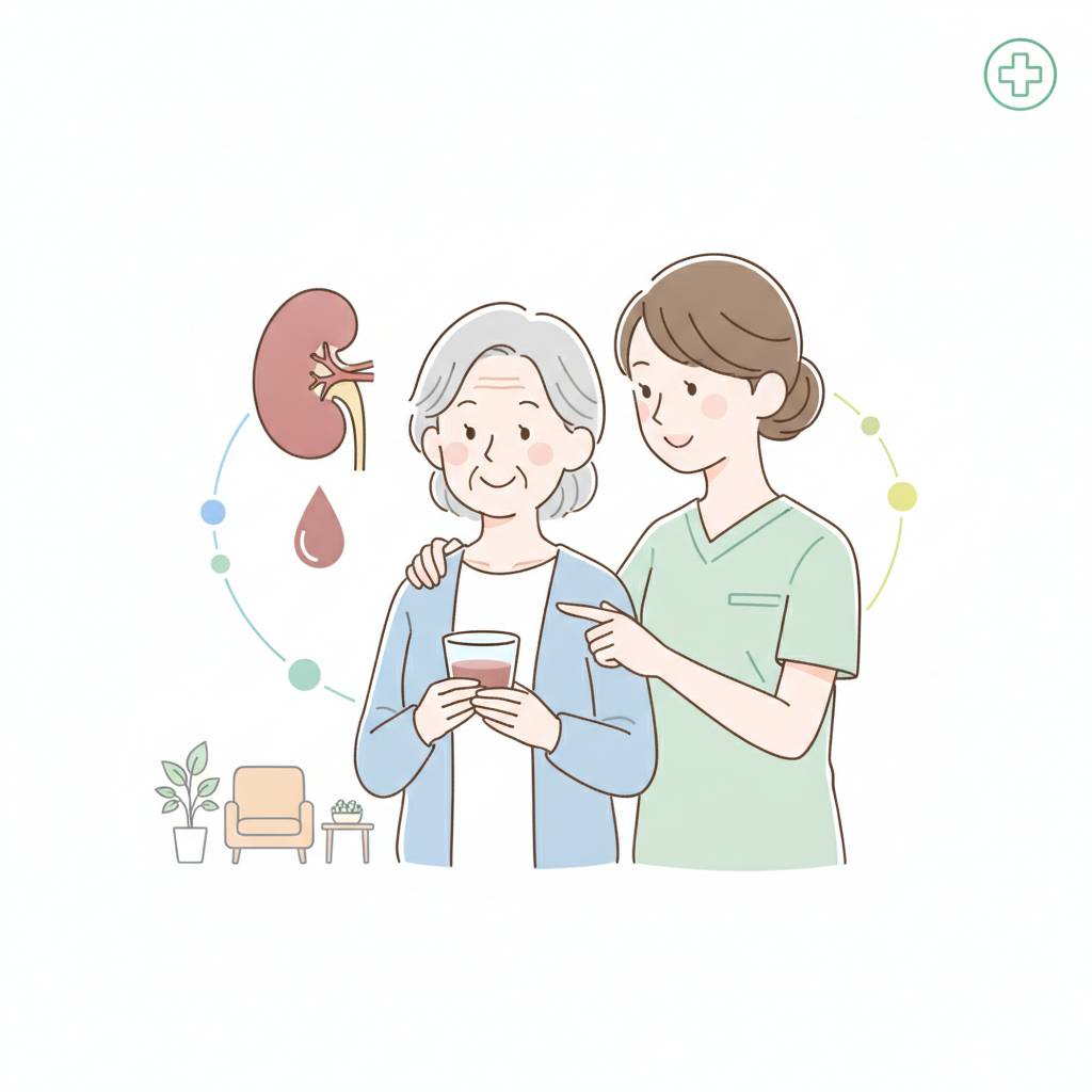 高齢者の血尿｜原因と家庭での対応・受診の目安をやさしく解説