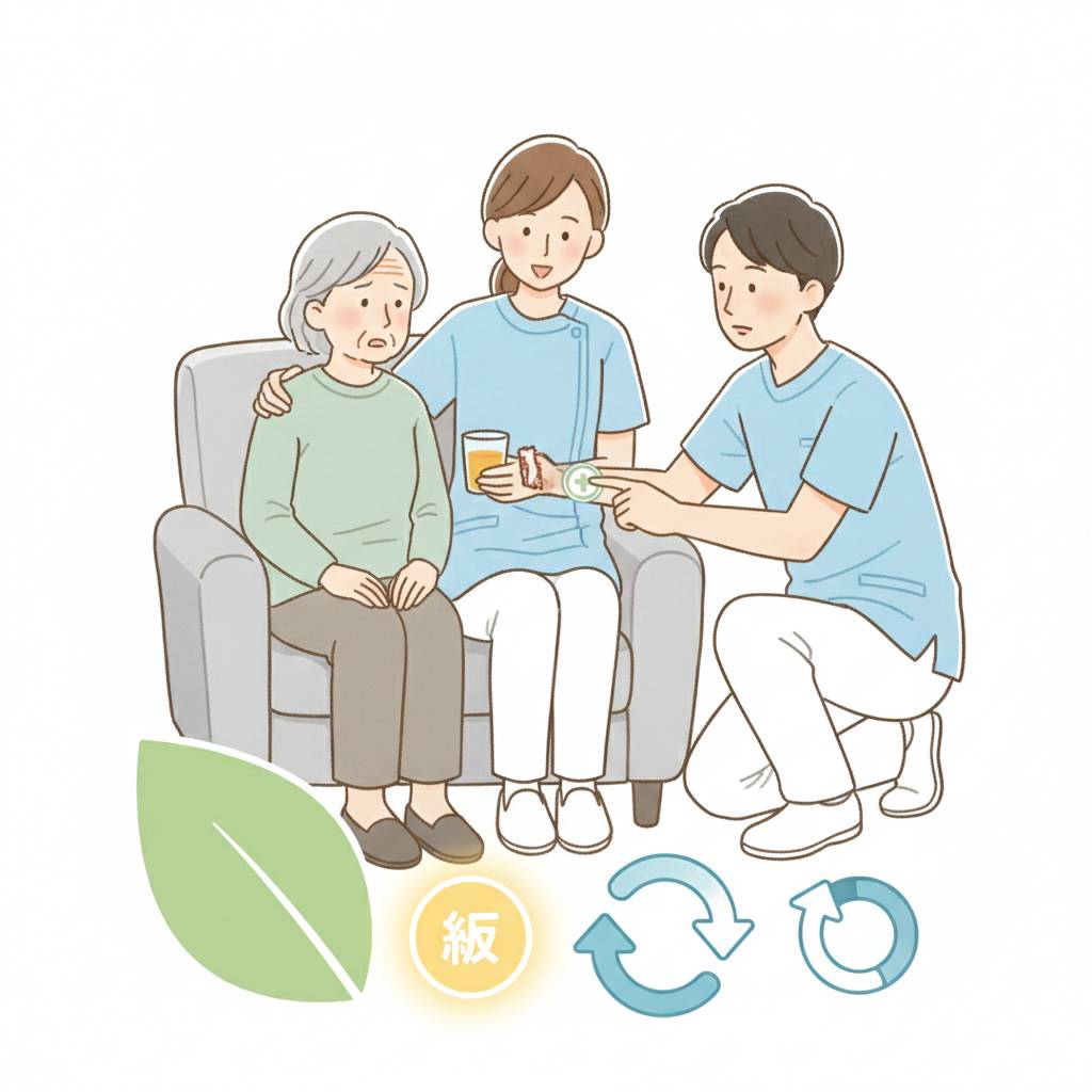 施設で利用者の低血糖を疑うときの対応|介護職が気づくサインと初動・報告