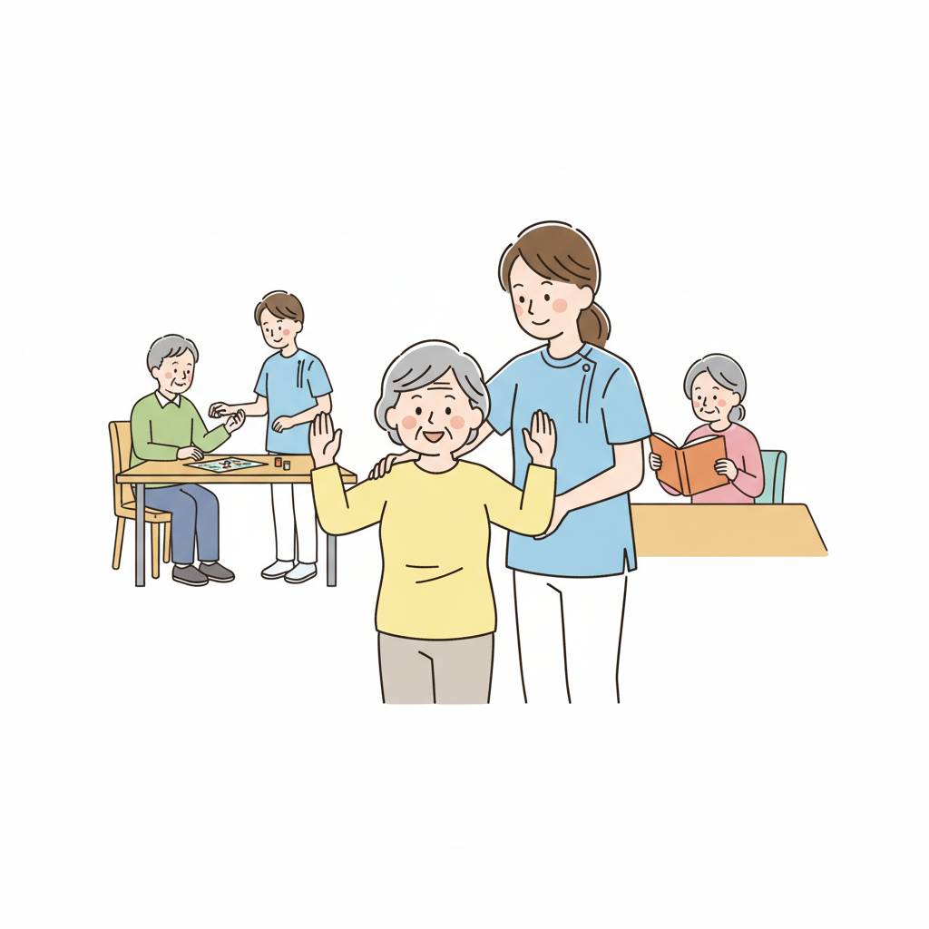 デイサービスの仕事内容を徹底解説｜1日の流れ・給料・向いている人