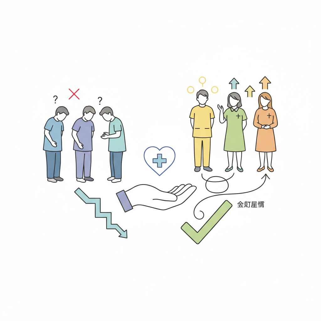 介護転職の面接で落ちる人の特徴と対策｜10のNG行動と合格者の共通点