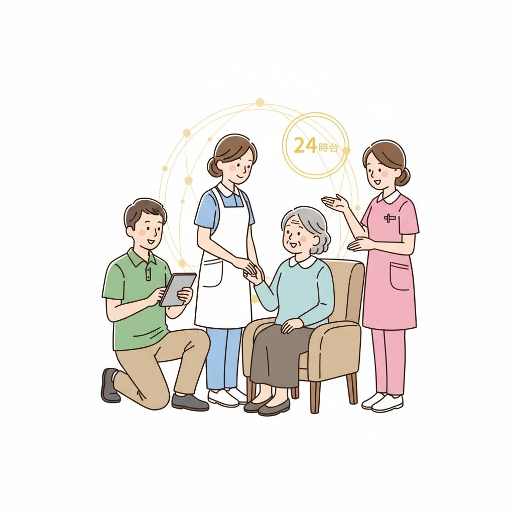 定期巡回・随時対応型訪問介護看護の仕事内容完全ガイド|24時間対応の働き方・給料・将来性【2026年版】