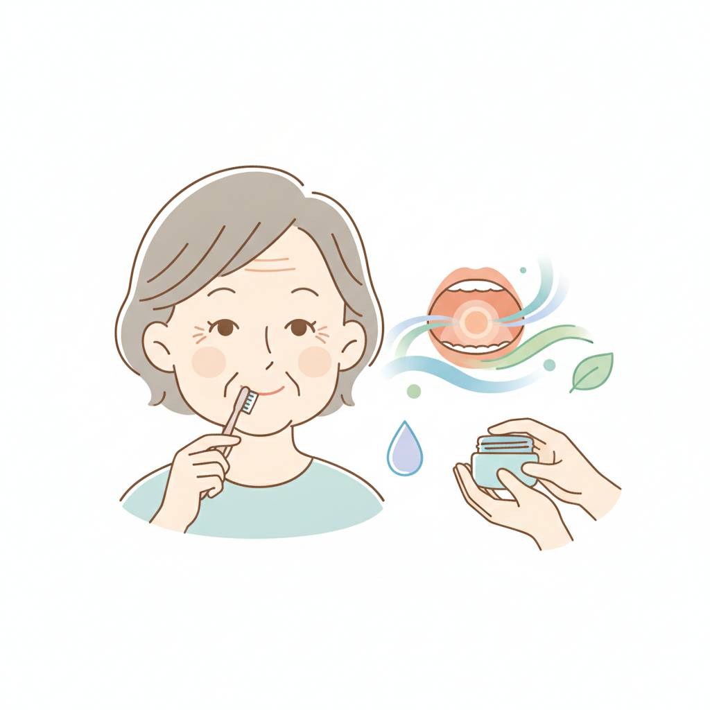 高齢者の口内炎・口の中の痛み｜原因と家庭でできるケア・治らないときの受診の目安