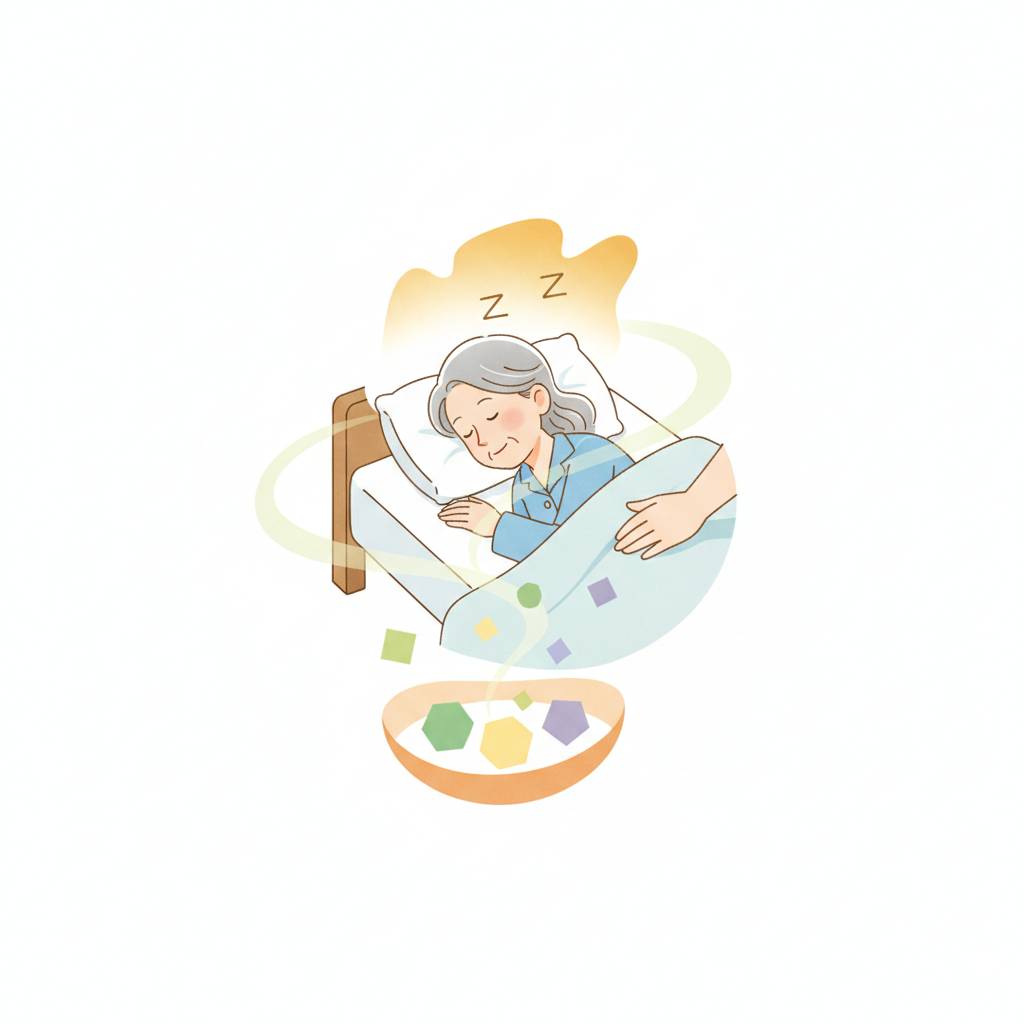 必須アミノ酸の摂取で高齢者の睡眠の質が改善｜長寿研の研究と栄養ケアへの示唆