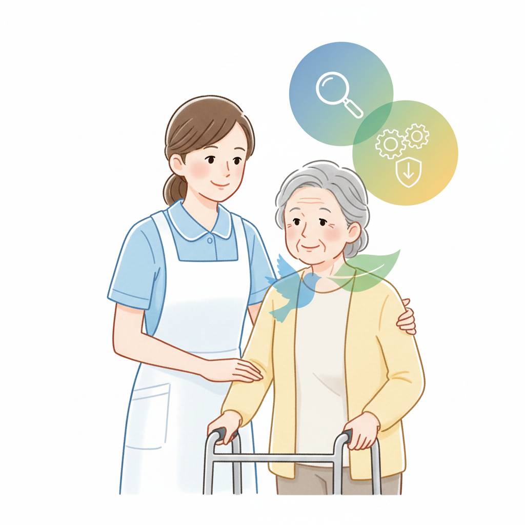 レビー小体型認知症の利用者の施設介護｜幻視・転倒・誤嚥を防ぐ観察と多職種連携