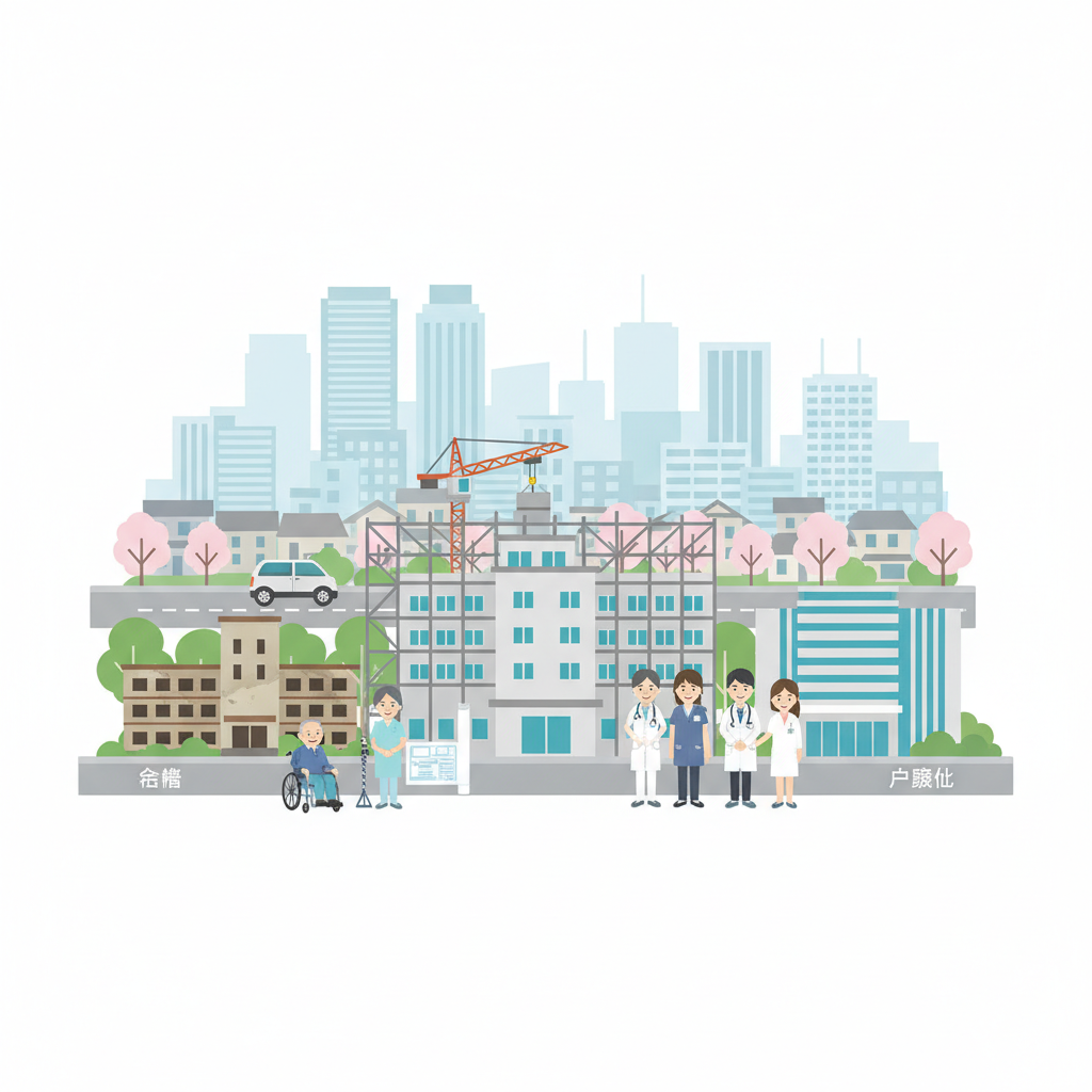医療・介護の施設整備、2027年度から集中化｜厚労省「需要を踏まえて建て替え・改修」