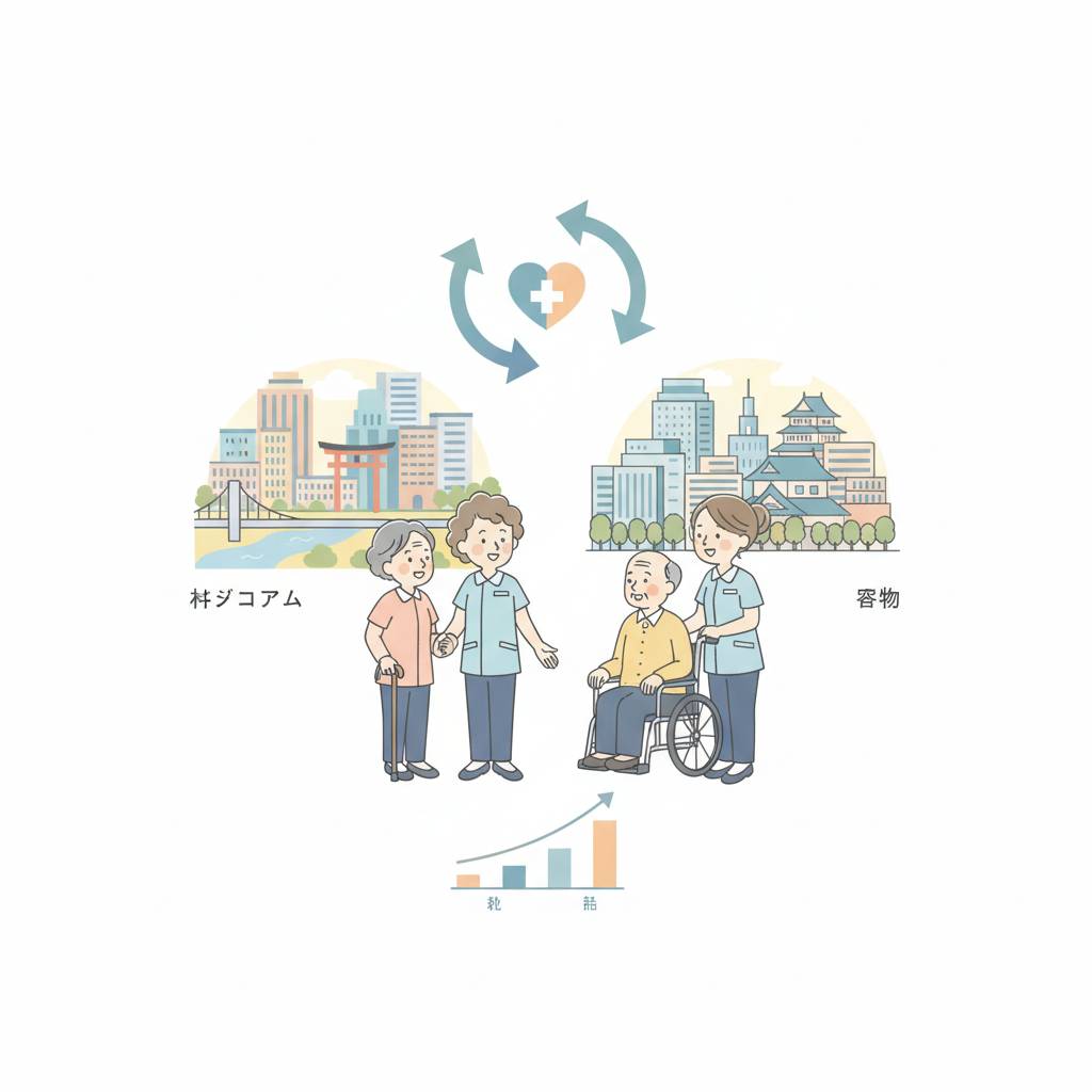 広島市と福山市の介護求人を徹底比較|エリア別の特徴と給与相場