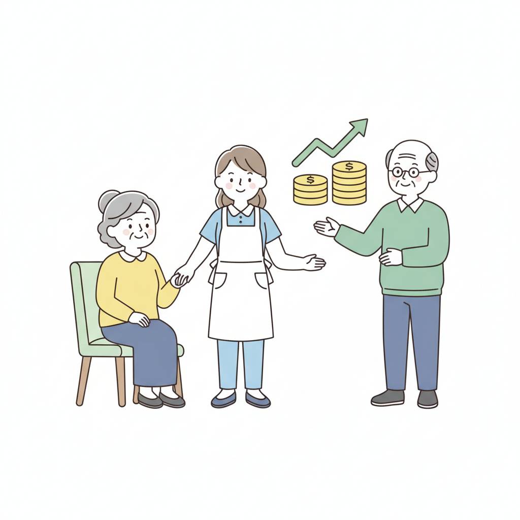 特養の給料はいくら?平均年収と収入アップの方法を解説