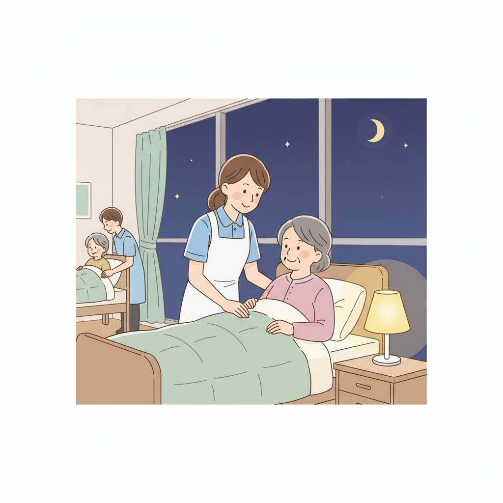 有料老人ホームの夜勤手当はいくら？大手・民間ならではの相場を解説