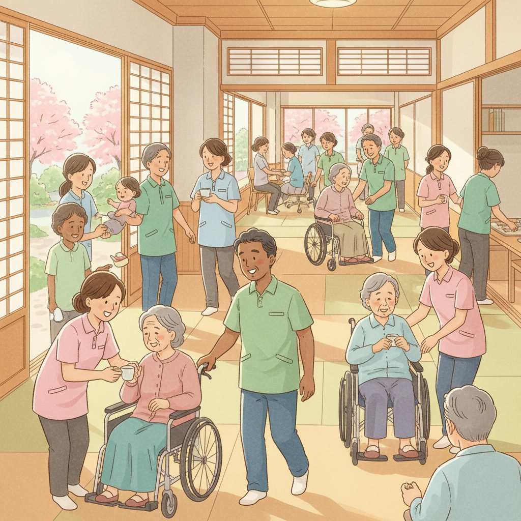 育成就労・特定技能、介護分野で16万人受入見込み|2026年1月閣議決定・転籍制限2年の経緯と現場への影響