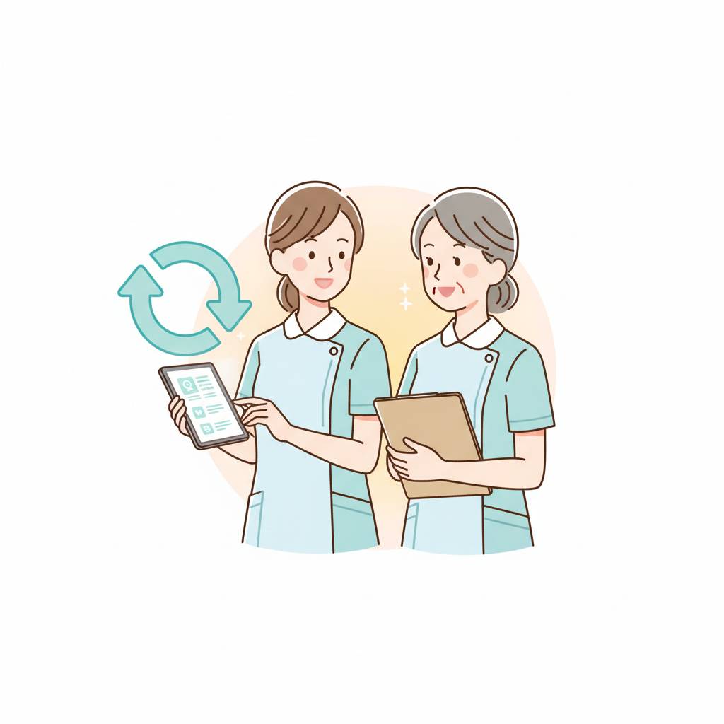 介護職の引き継ぎ業務の進め方｜申し送り・退職時引き継ぎを事故ゼロで終える実務ガイド