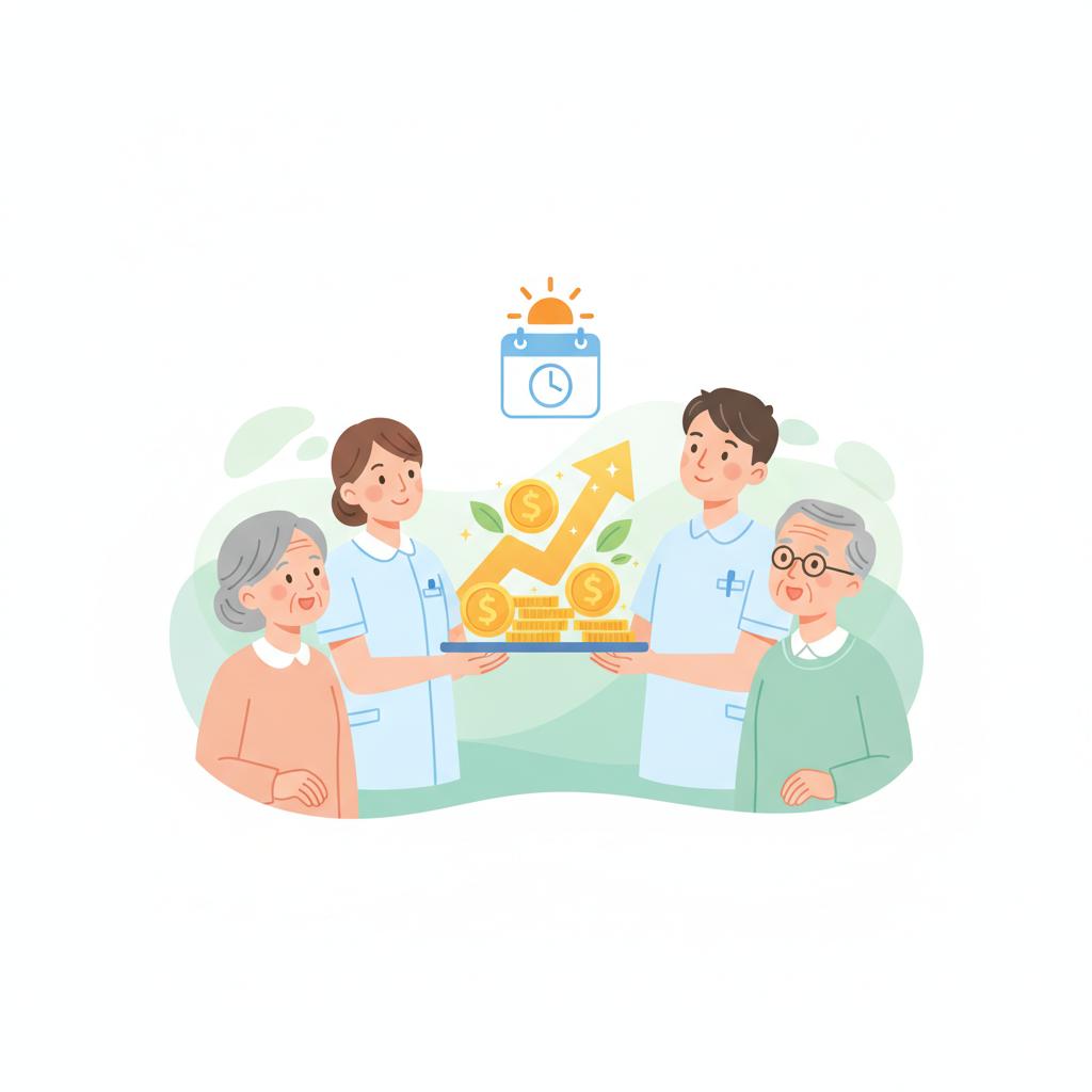 2026年6月 介護報酬臨時改定まとめ｜介護職の給料はいくら上がる？