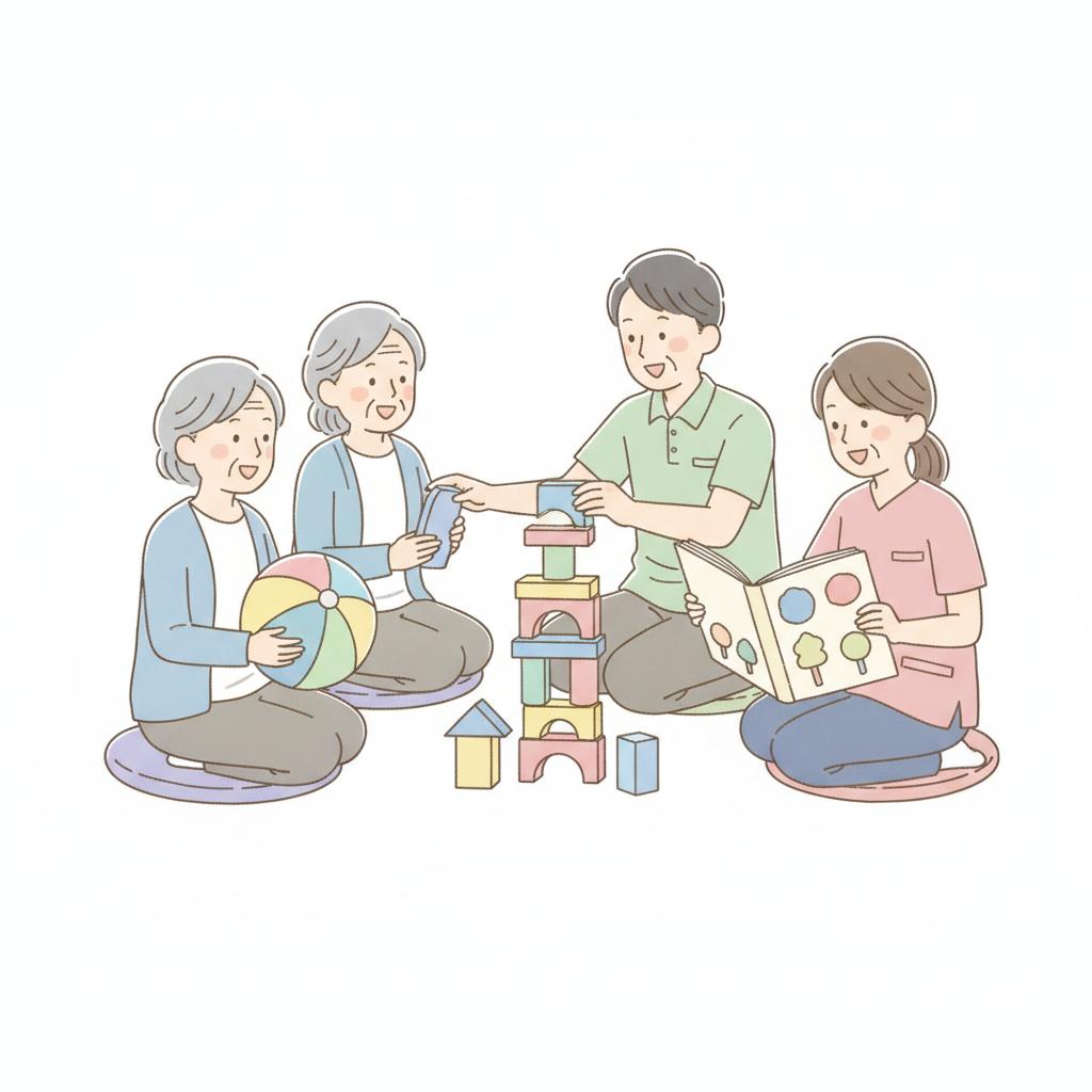認知症の人が楽しめるレクリエーションの工夫｜介護職向け 配慮・進め方・声かけ・拒否対応