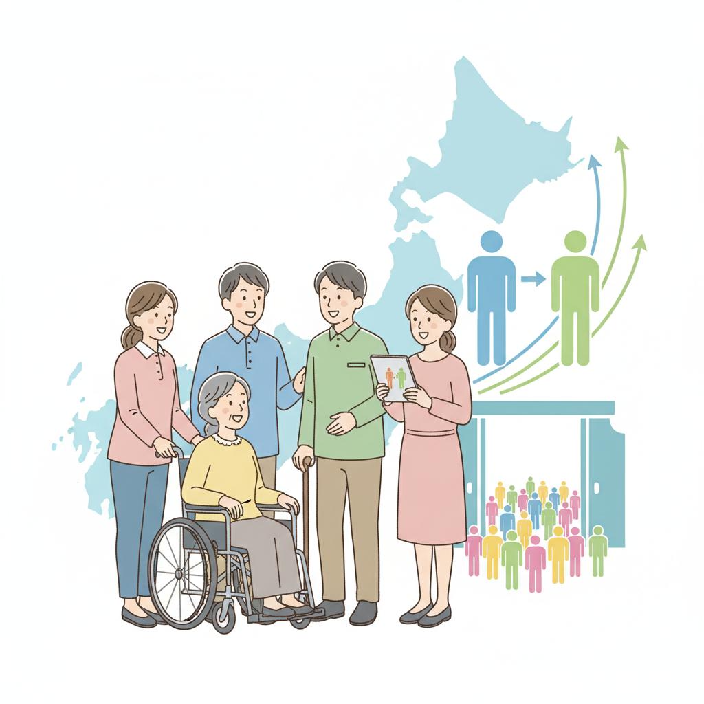 北海道の介護人材は2万人不足｜未経験でも採用されやすい売り手市場