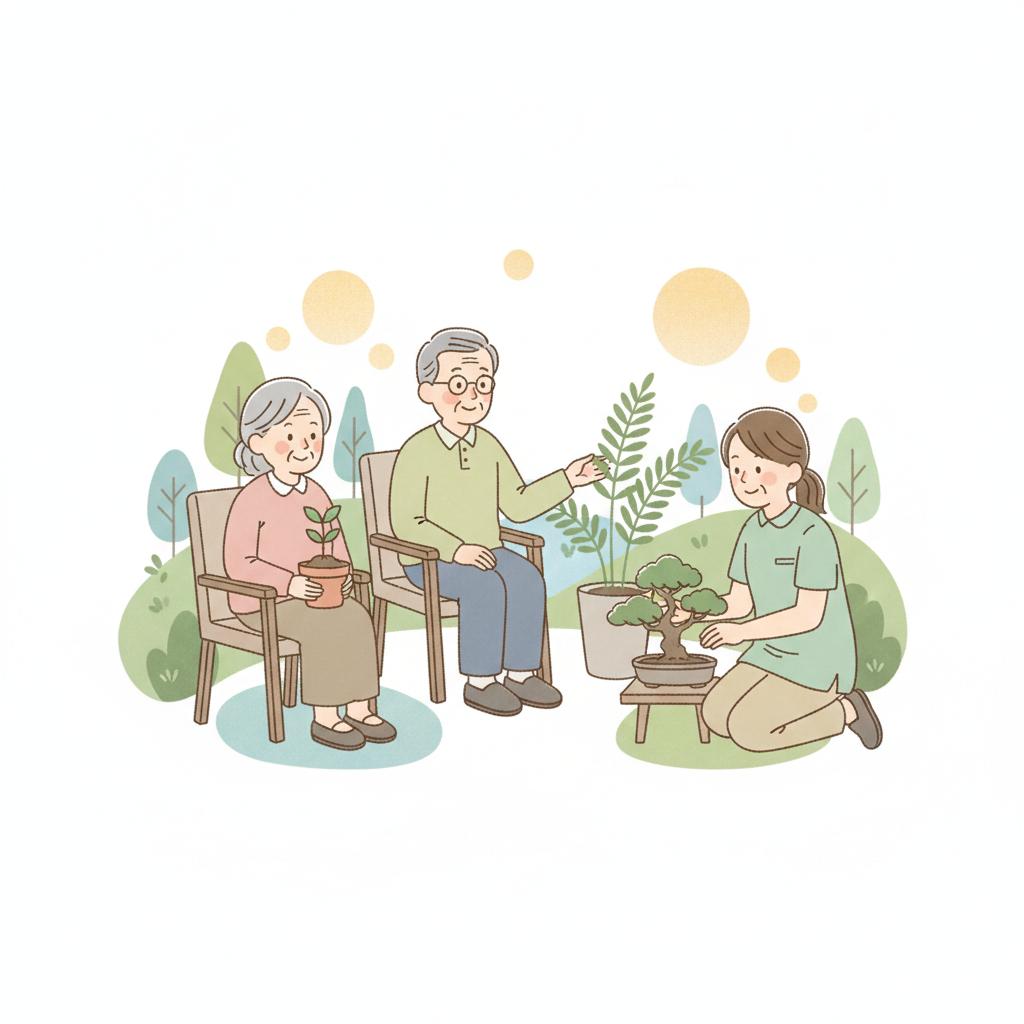 緑地・自然とのふれあいは高齢者の心身の健康によいか｜研究エビデンスを介護職目線で読み解く