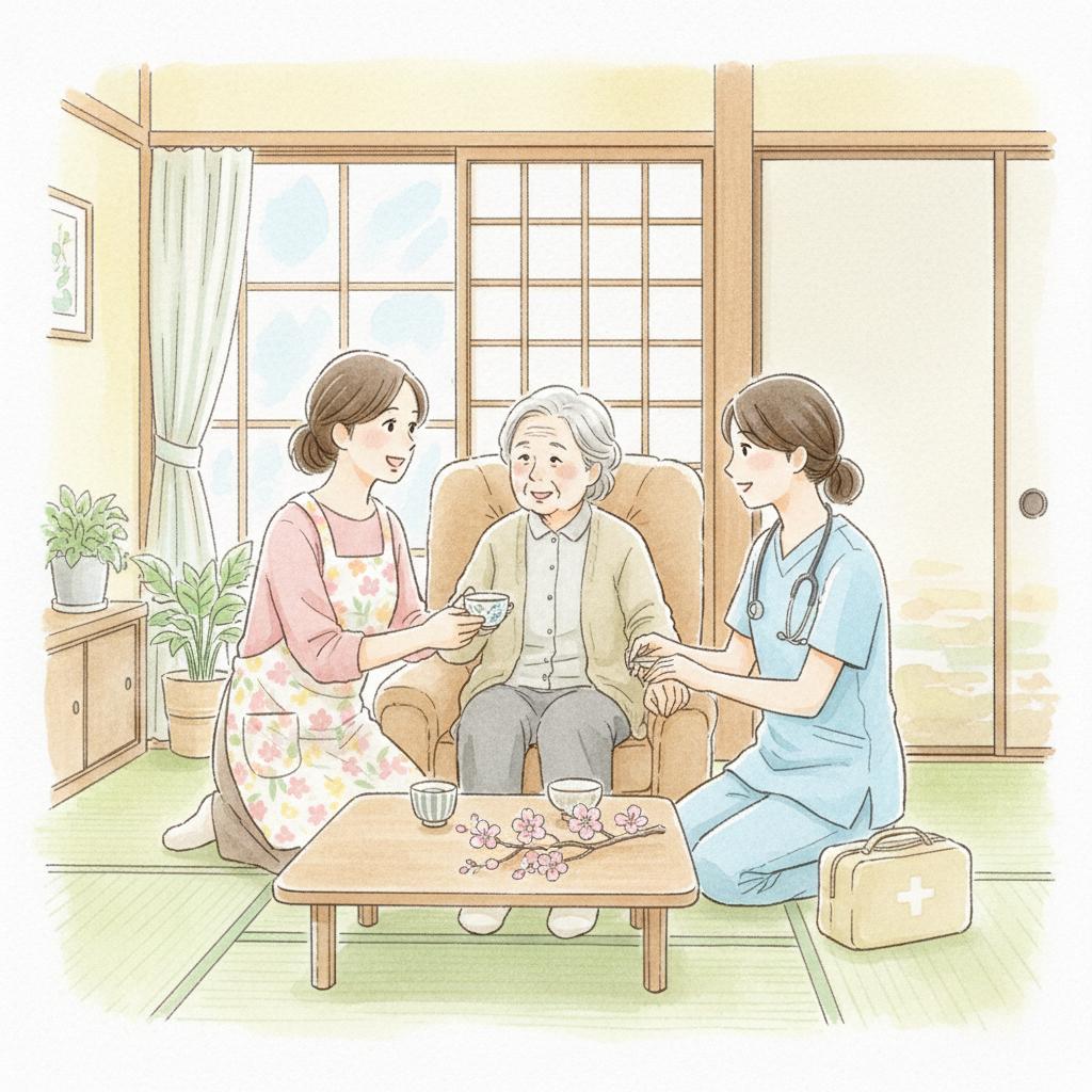 訪問介護と訪問看護の違い｜家族が選ぶときのポイントと併用ルール