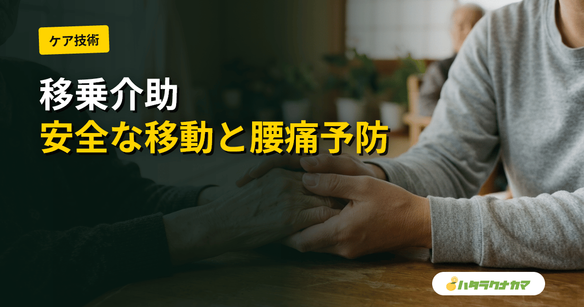 移乗介助（トランスファー）とは