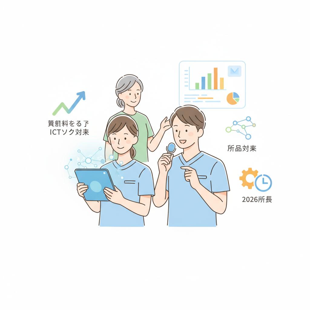 介護記録のICT化完全ガイド｜タブレット・音声入力・記録ソフトの導入効果と職員のメリット【2026年版】